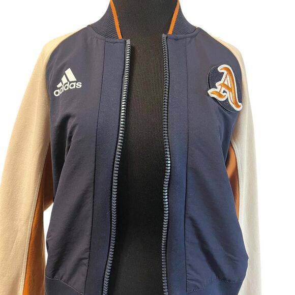 Adidas Men's Bomber Athleisure Jacket Size S - Picture 1 of 7